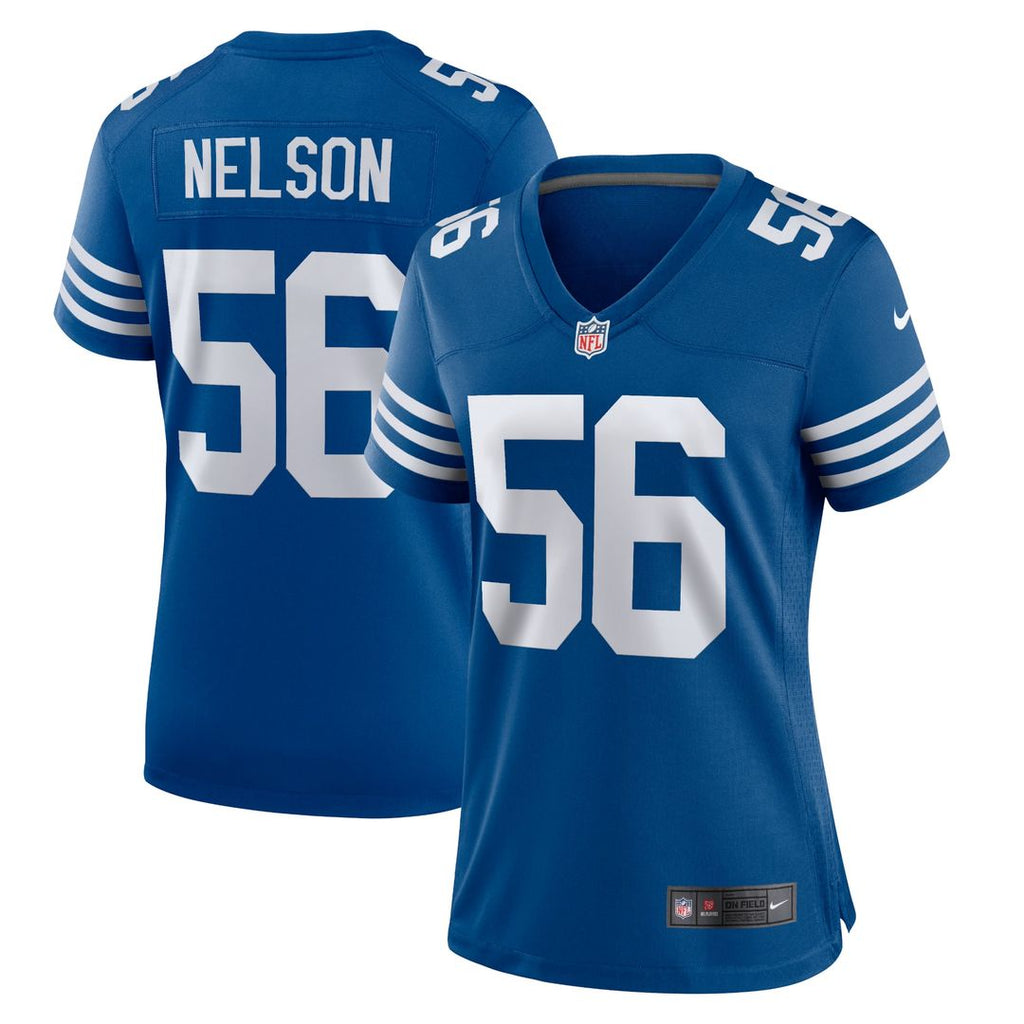 Women's Nike Indianapolis Colts Quenton Nelson Royal Alternate Game NFL Jersey
