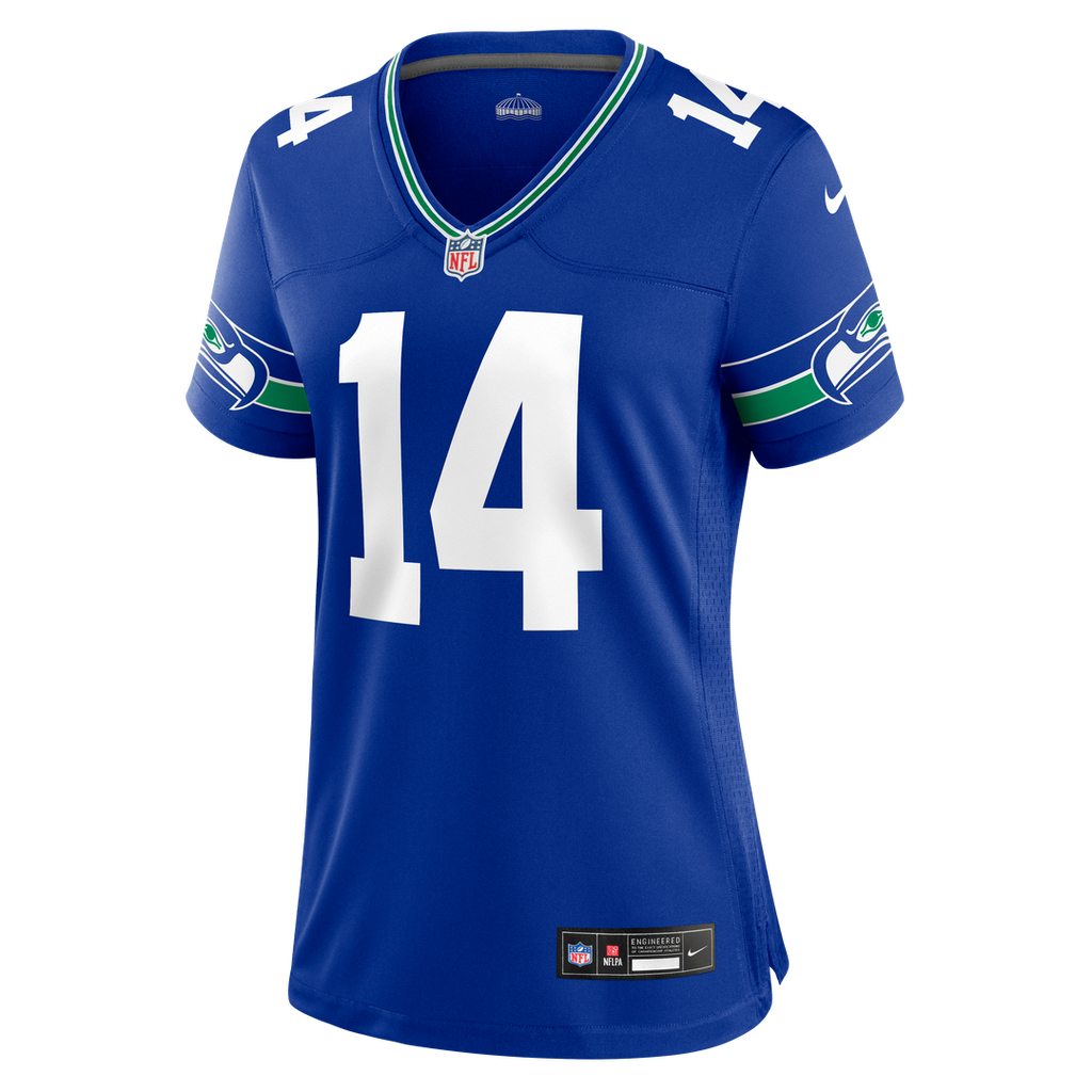 Women's Nike Seattle Seahawks Sam Darnold Royal Alternate Game NFL Jersey