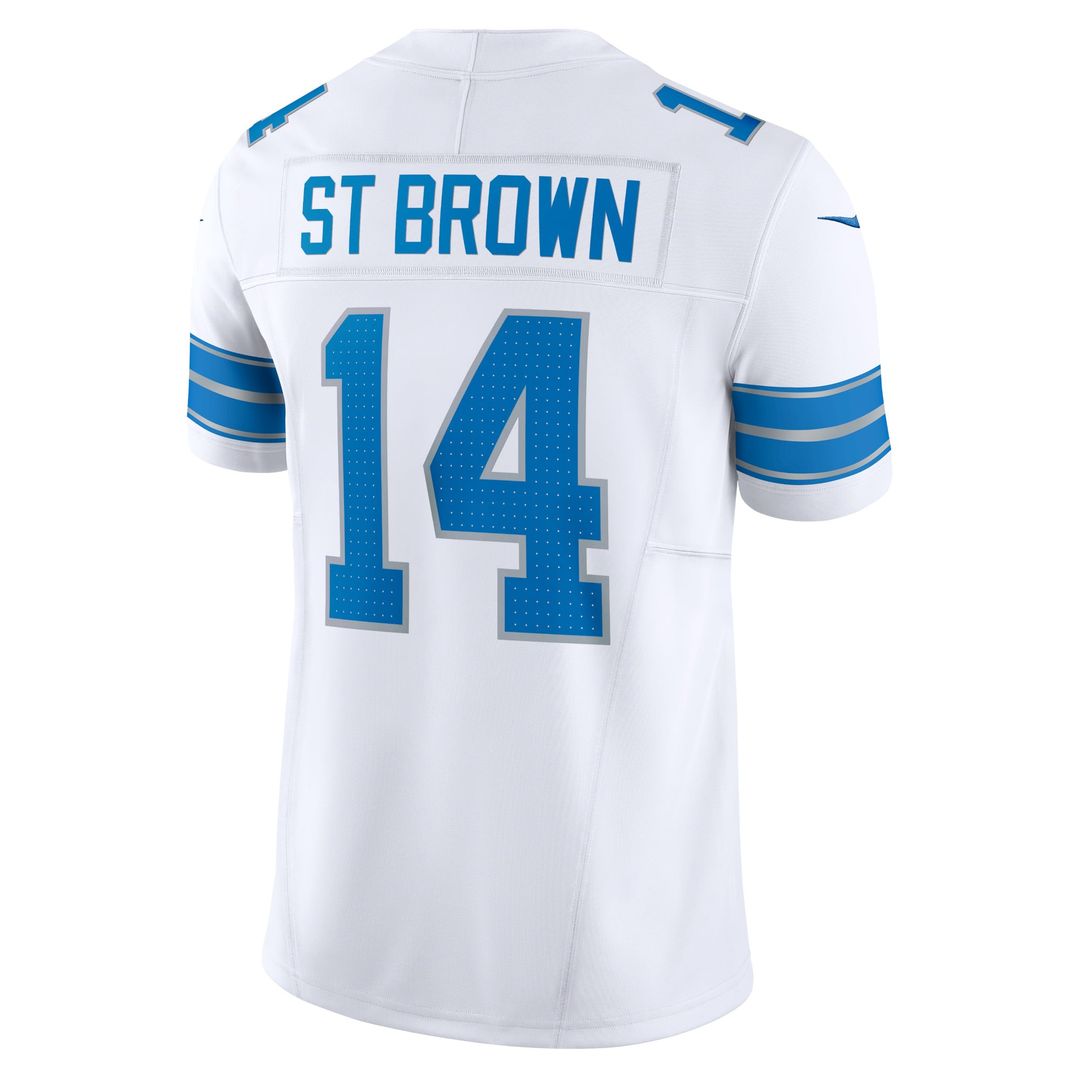 Men's Nike Detroit Lions Amon-Ra St. Brown Black 2nd Alternate Vapor F.U.S.E. Limited NFL Jersey