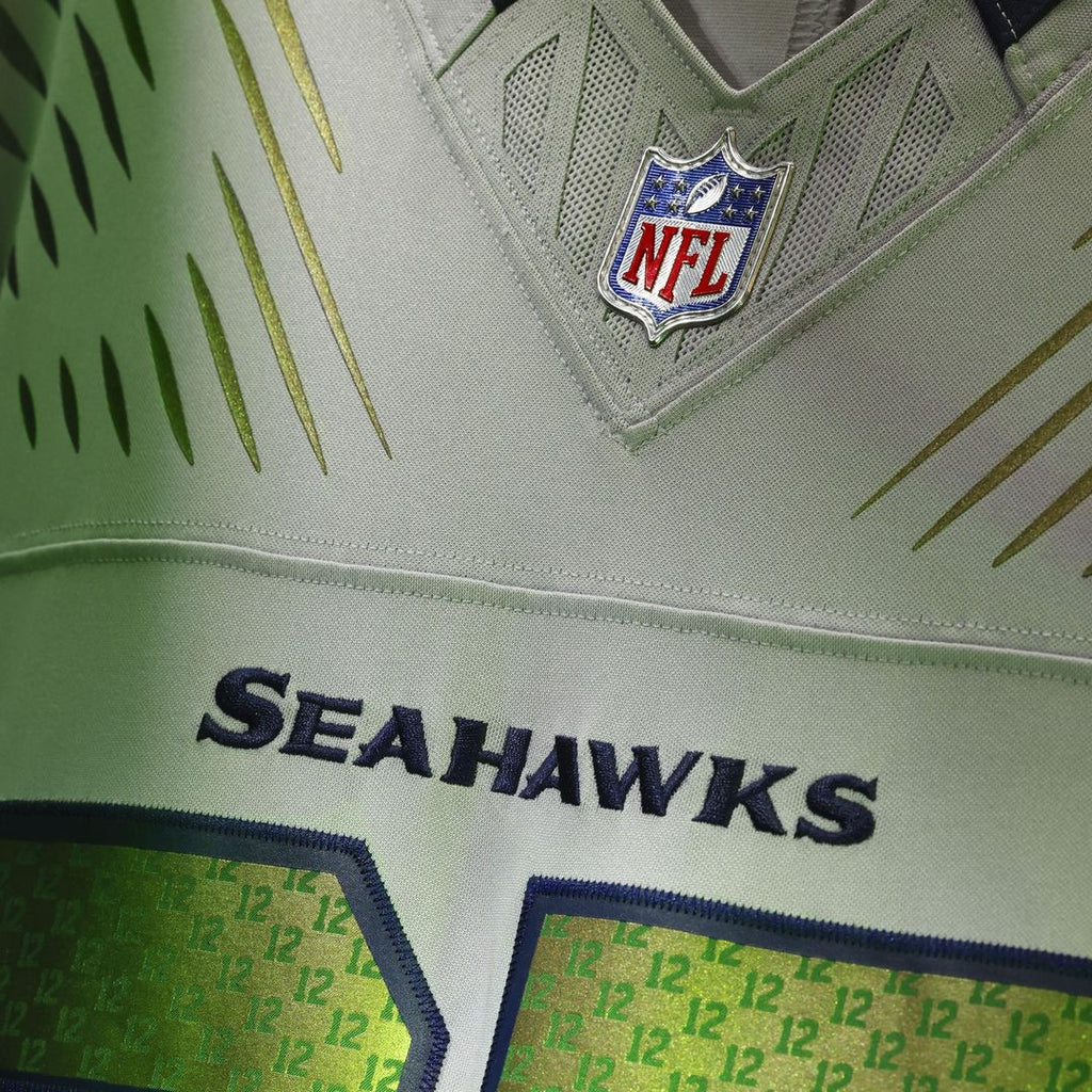 Men's Nike Seattle Seahawks Devon Witherspoon Wolf Gray 2025 Rivalries Collection Stitched Limited NFL Jersey