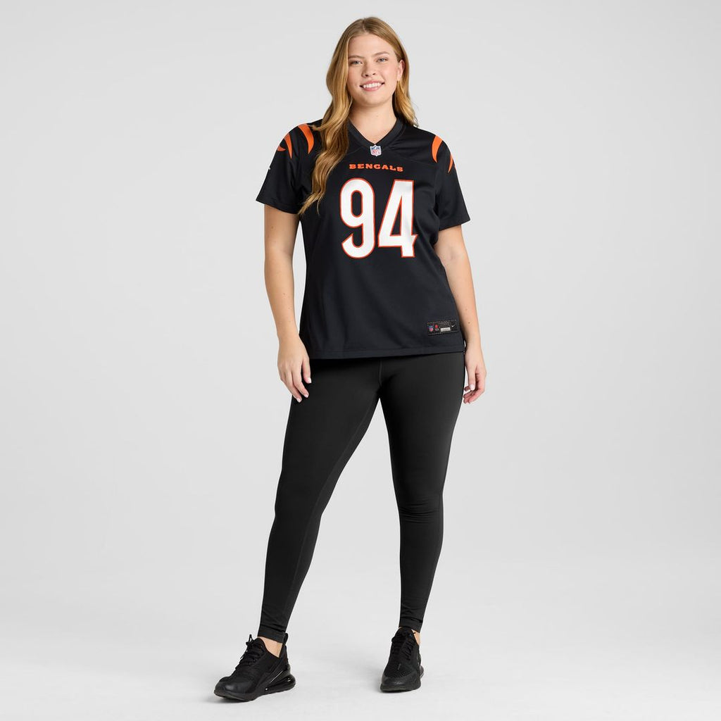 Women's Nike Cincinnati Bengals Sam Hubbard Black Player Game NFL Jersey