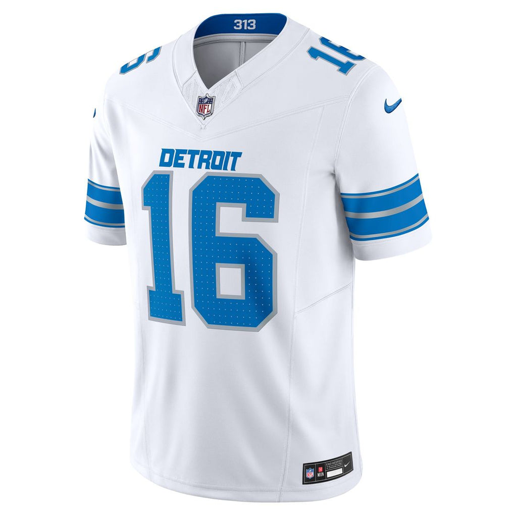 Men's Nike Detroit Lions Jared Goff Black Vapor F.U.S.E. Limited NFL Jersey