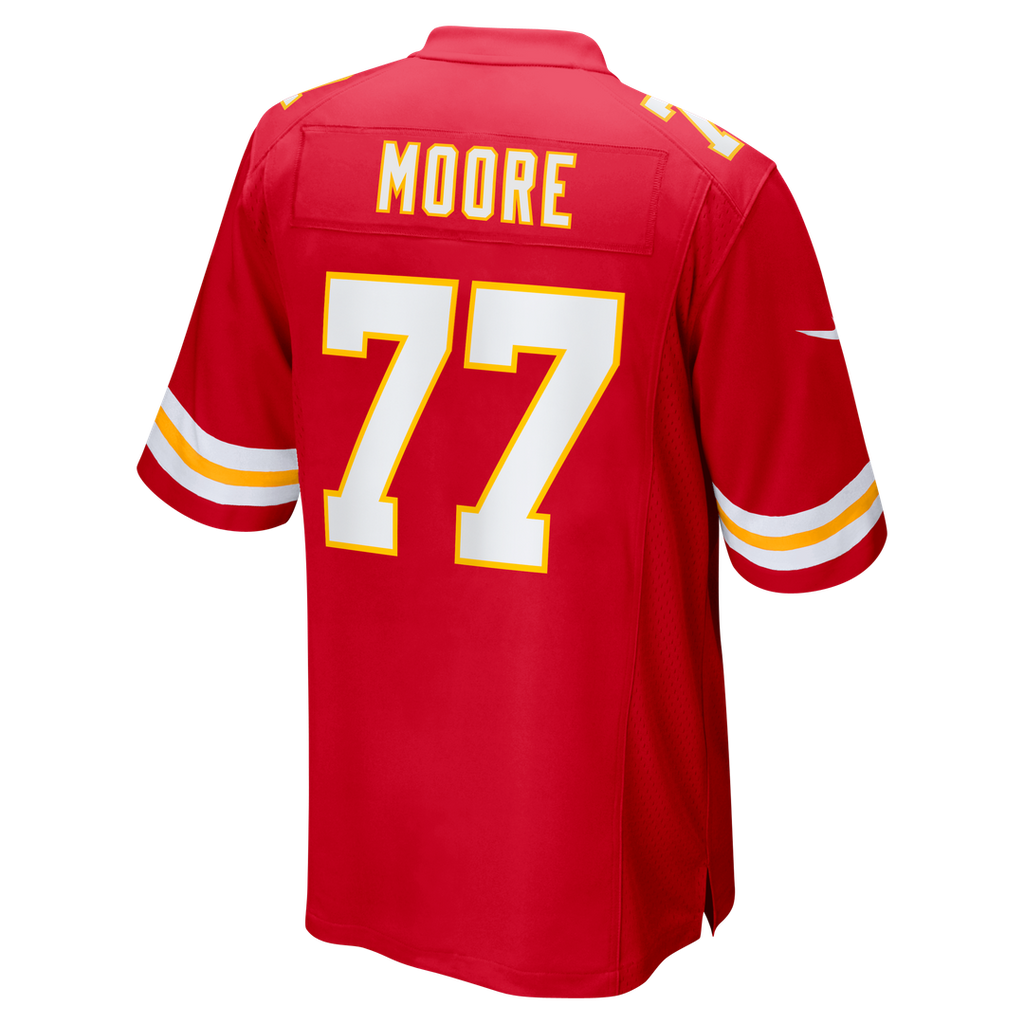 Men's Nike Kansas City Chiefs Jaylon Moore Red Team Game NFL Jersey