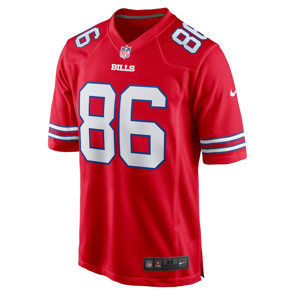 Men's Nike Buffalo Bills Dalton Kincaid Red Alternate Game NFL Jersey
