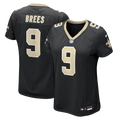 Women's Nike New Orleans Saints Drew Brees Black Team Game NFL Jersey