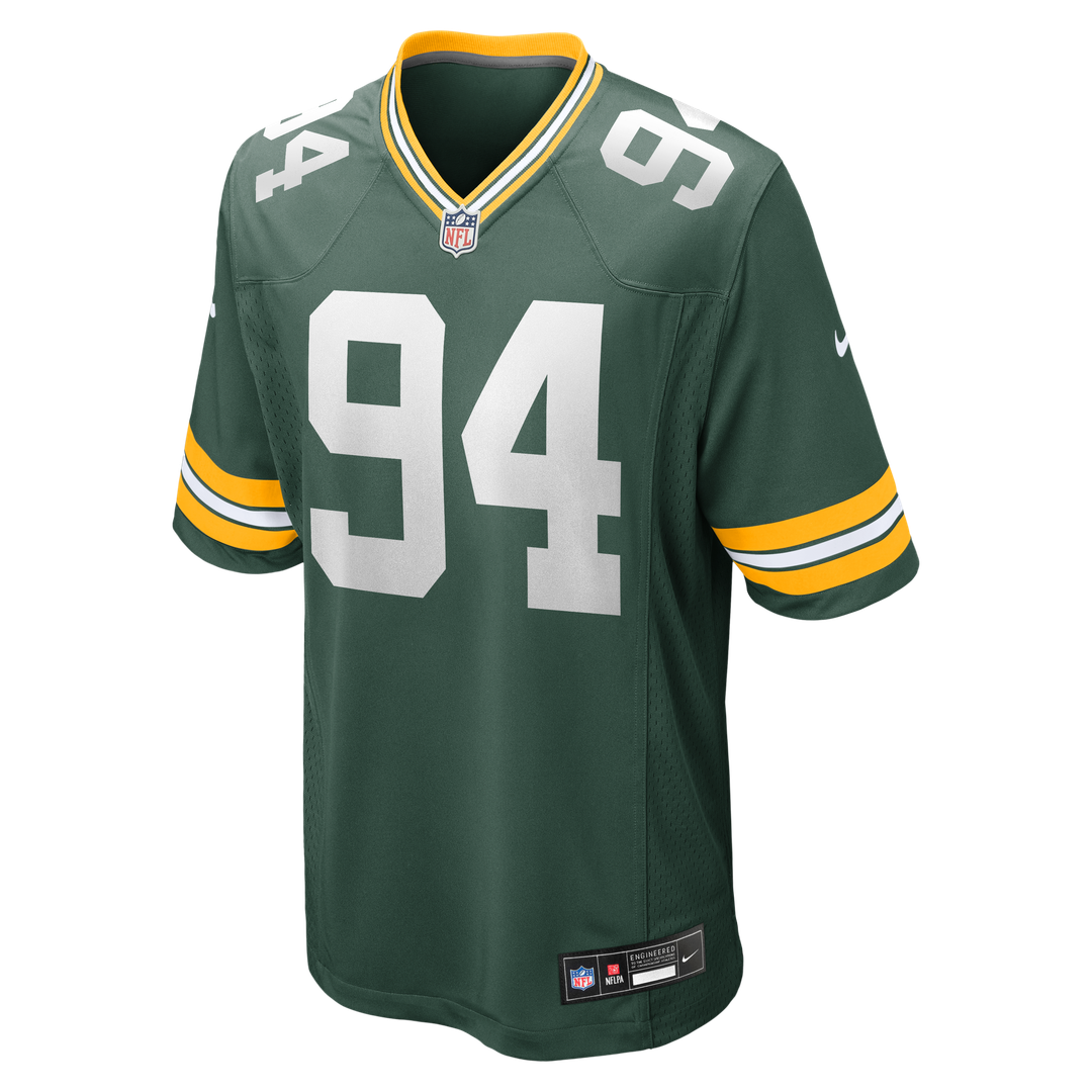 Men's Nike Green Bay Packers Karl Brooks Green Game NFL Jersey