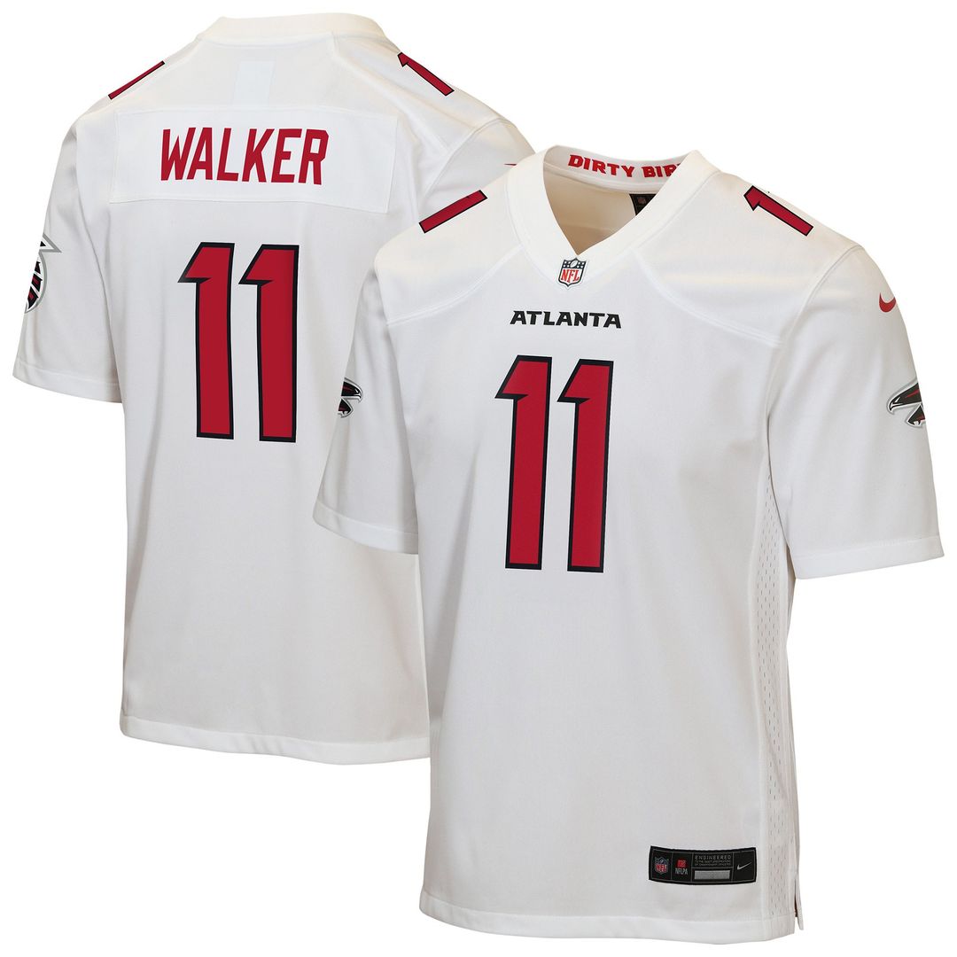 Youth Nike Atlanta Falcons Jalon Walker Red Game NFL Jersey