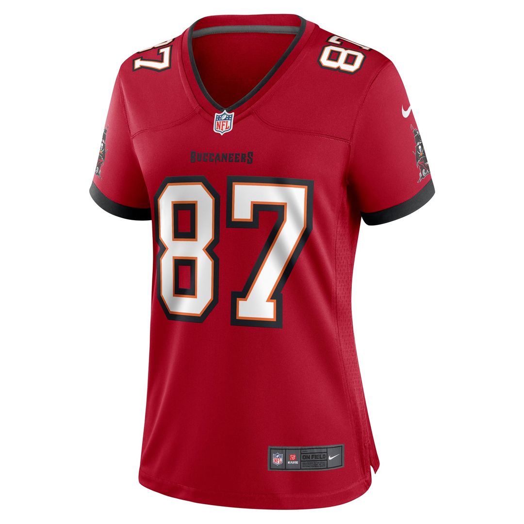 Women's Nike Tampa Bay Buccaneers Payne Durham Red Game NFL Jersey