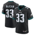 Men's Nike Philadelphia Eagles Cooper DeJean Black Alternate Player Game NFL Jersey
