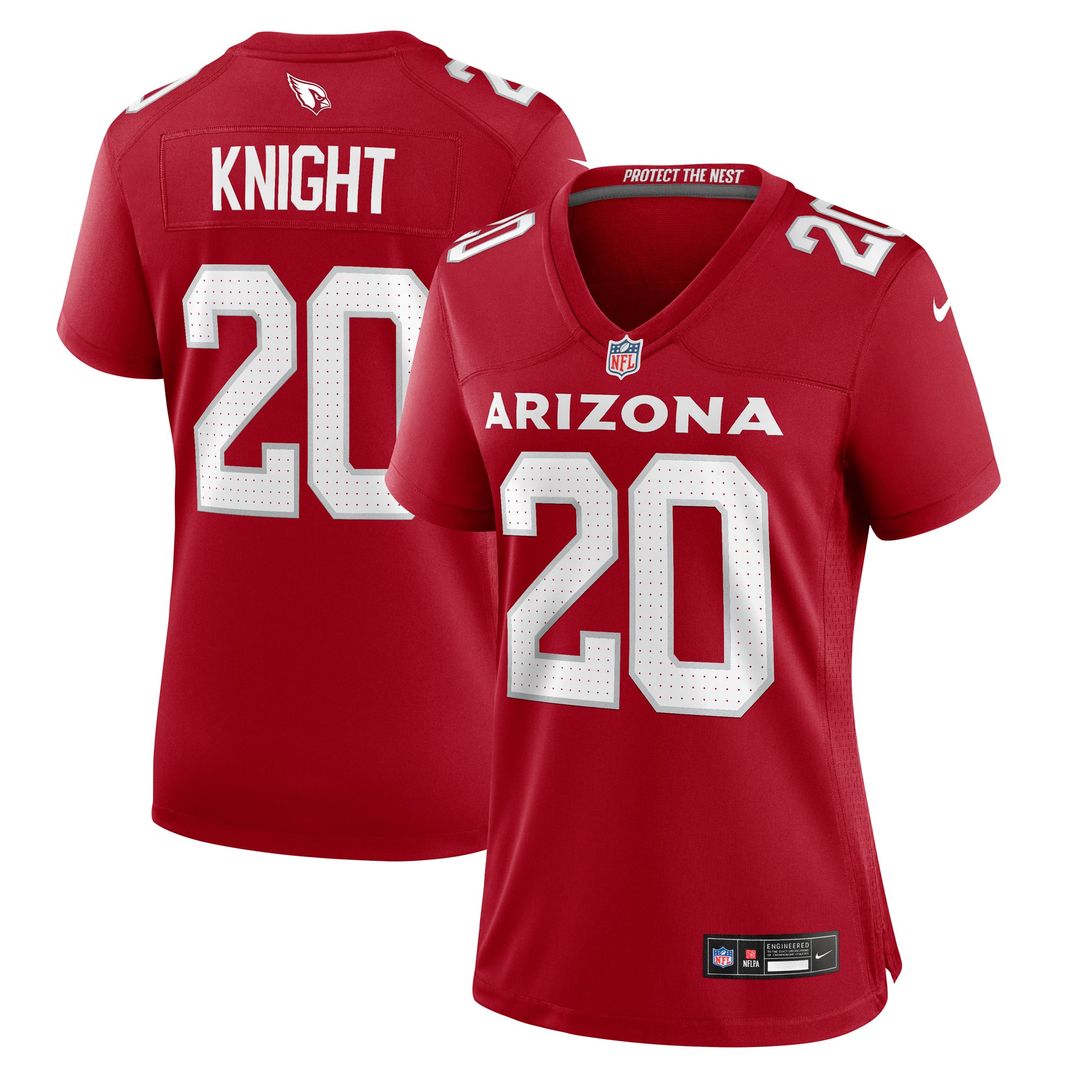 Women's Nike Arizona Cardinals Zonovan Knight Cardinal Team Game NFL Jersey