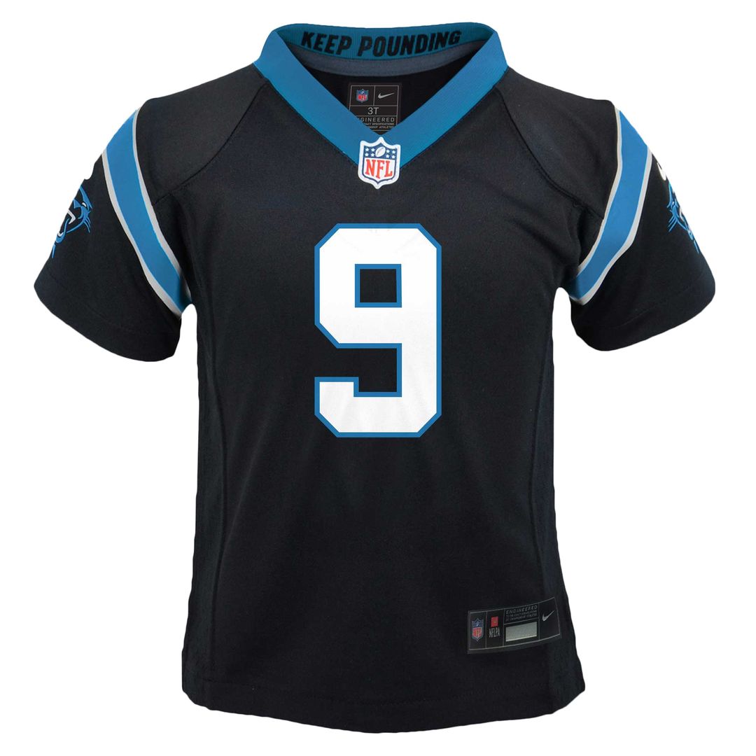 Toddler Nike Carolina Panthers Bryce Young Black Game NFL Jersey