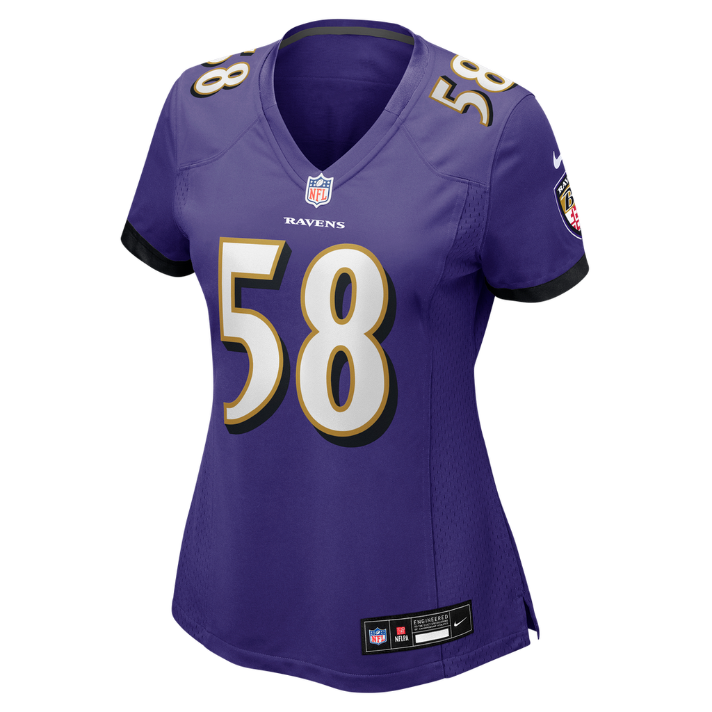 Women's Nike Baltimore Ravens Taven Bryan Purple Team Game NFL Jersey