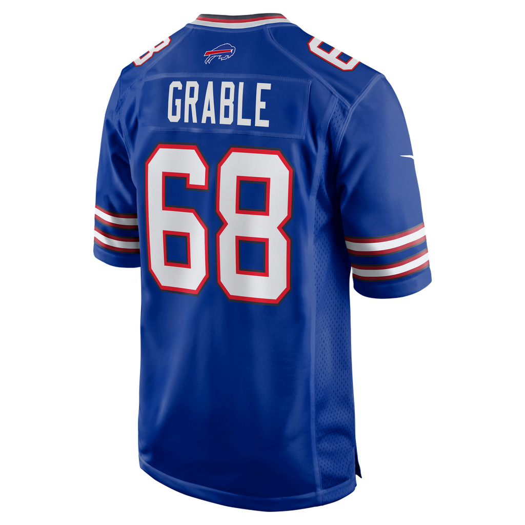 Men's Nike Buffalo Bills Tylan Grable Royal Game NFL Jersey
