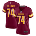 Women's Nike Washington Commanders Brandon Coleman Burgundy Team Game NFL Jersey