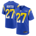 Men's Nike Los Angeles Rams Jarquez Hunter Royal Team Game NFL Jersey