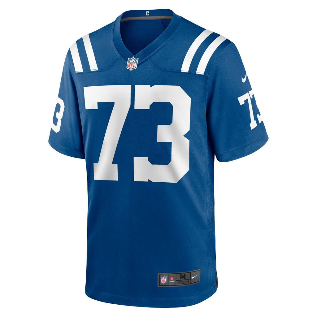 Men's Nike Indianapolis Colts Blake Freeland Royal Team Game NFL Jersey