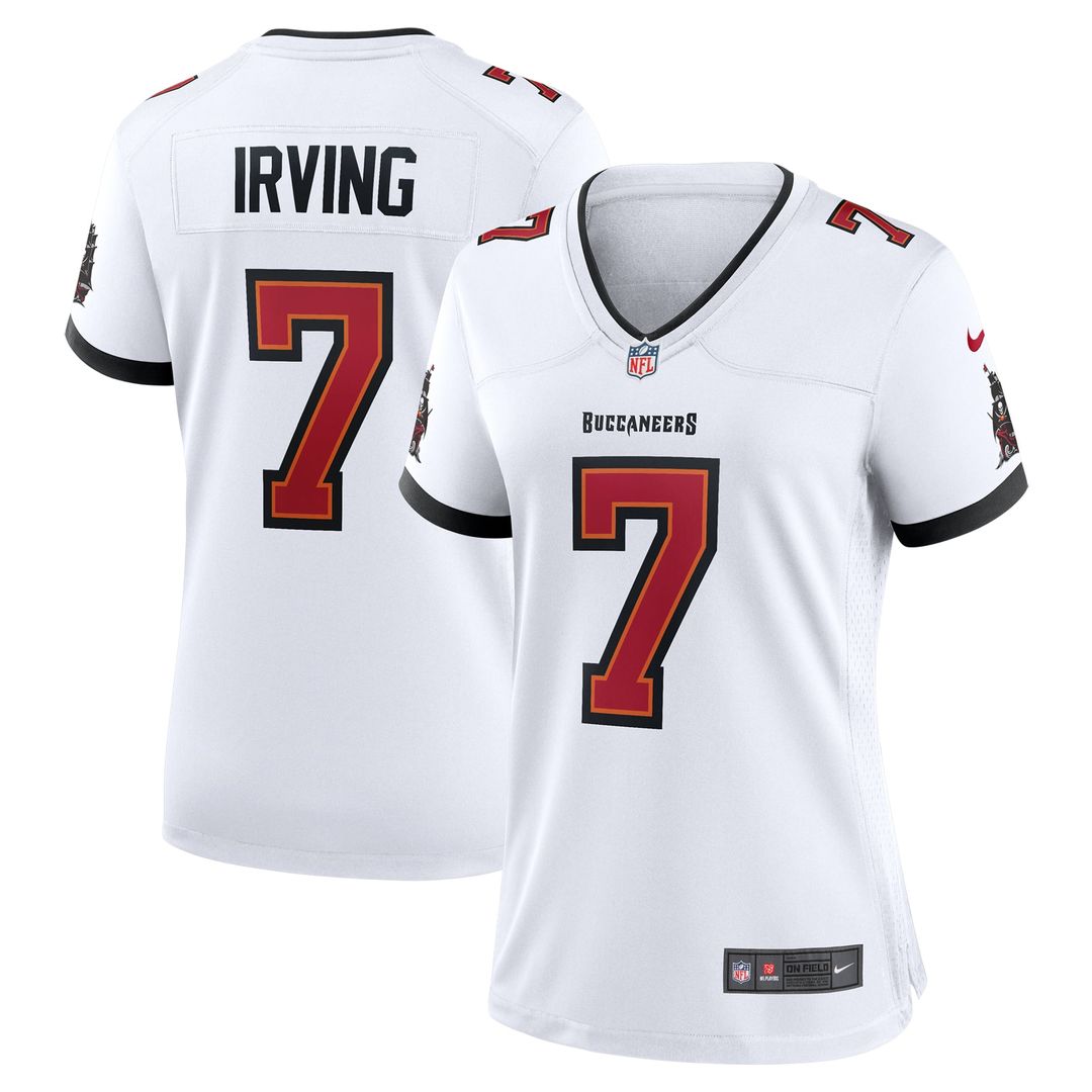 Women's Nike Tampa Bay Buccaneers Bucky Irving Red Game NFL Jersey
