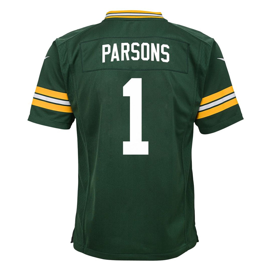 Infant Nike Green Bay Packers Micah Parsons Green Team Game NFL Jersey