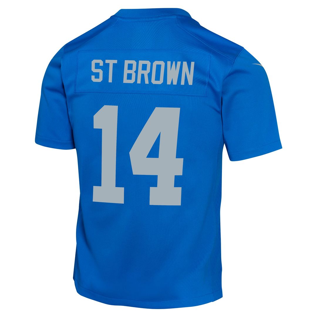 Youth Nike Detroit Lions Amon-Ra St. Brown Black Game NFL Jersey