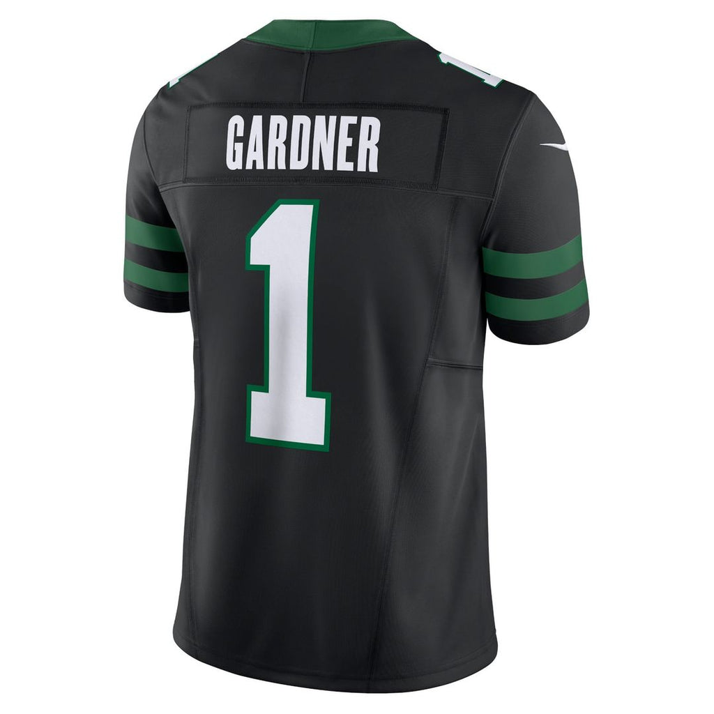 Men's Nike New York Jets Ahmad Sauce Gardner Legacy White Vapor F.U.S.E. Limited NFL Jersey