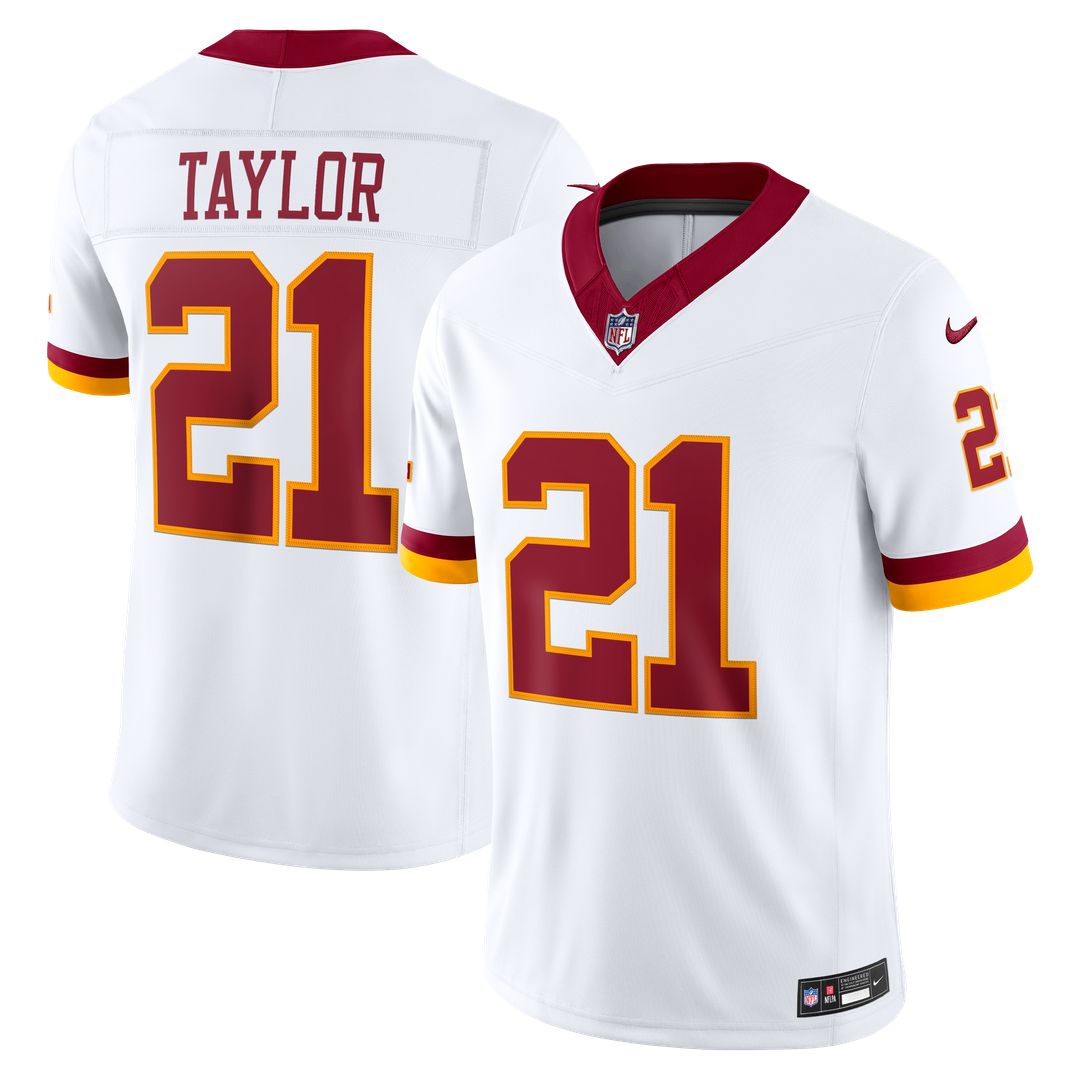 Men's Nike Washington Commanders Sean Taylor Burgundy Team Vapor F.U.S.E. Stitched Retired Limited NFL Jersey