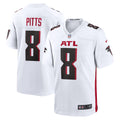 Men's Nike Atlanta Falcons Kyle Pitts White Game Player NFL Jersey
