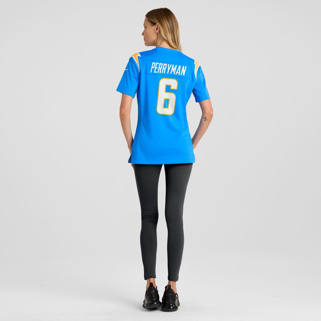 Women's Nike Los Angeles Chargers Denzel Perryman Powder Blue Game NFL Jersey