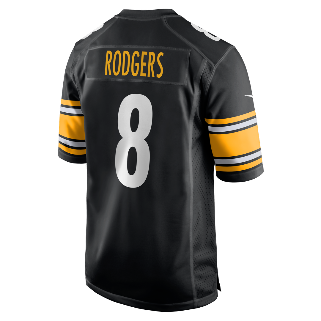 Men's Nike Pittsburgh Steelers Aaron Rodgers Gold Alternate 1933 Throwback Game NFL Jersey