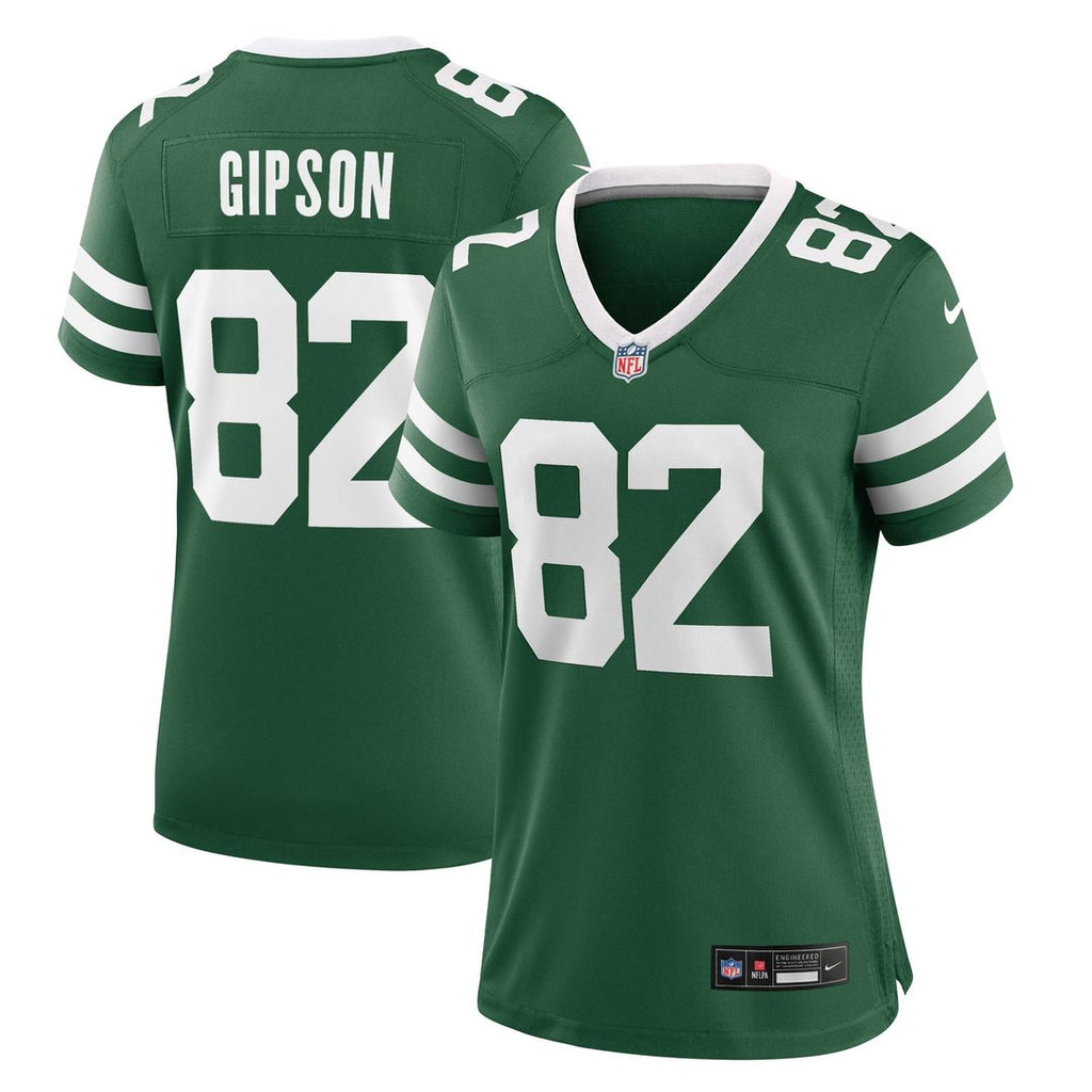 Women's Nike New York Jets Xavier Gipson Legacy Green Game NFL Jersey