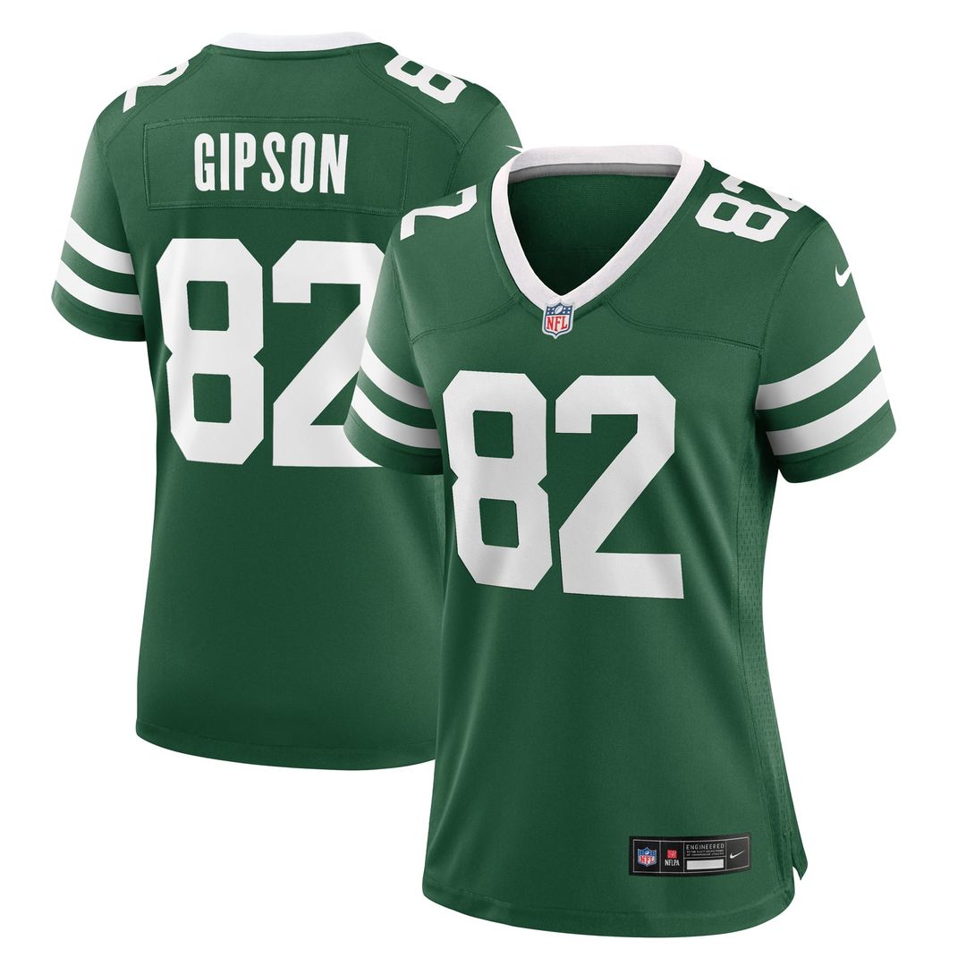 Women's Nike New York Jets Xavier Gipson Legacy Green Game NFL Jersey