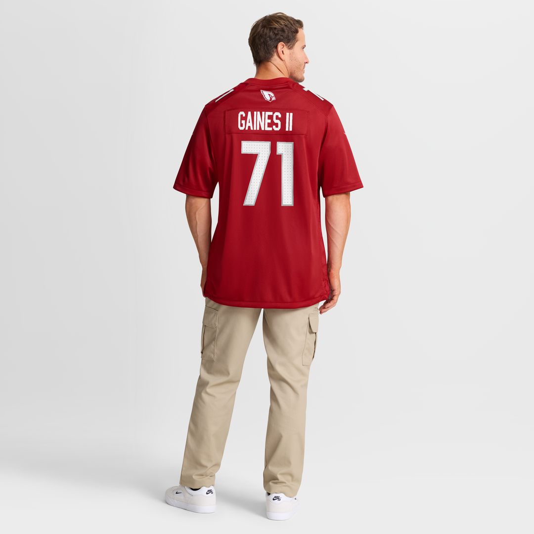 Men's Nike Arizona Cardinals Jon Gaines II Cardinal Team Game NFL Jersey