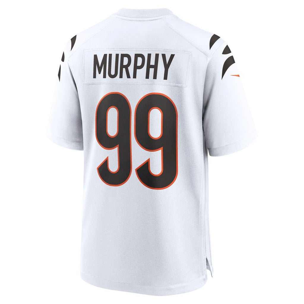 Men's Nike Cincinnati Bengals Myles Murphy Orange Alternate Game NFL Jersey