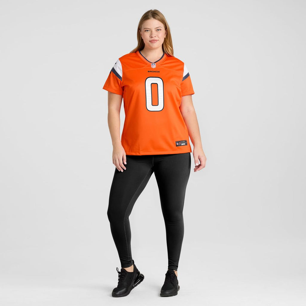 Women's Nike Denver Broncos Jonathon Cooper Orange Team Game NFL Jersey