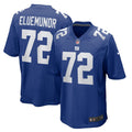 Men's Nike New York Giants Jermaine Eluemunor Royal Team Game NFL Jersey