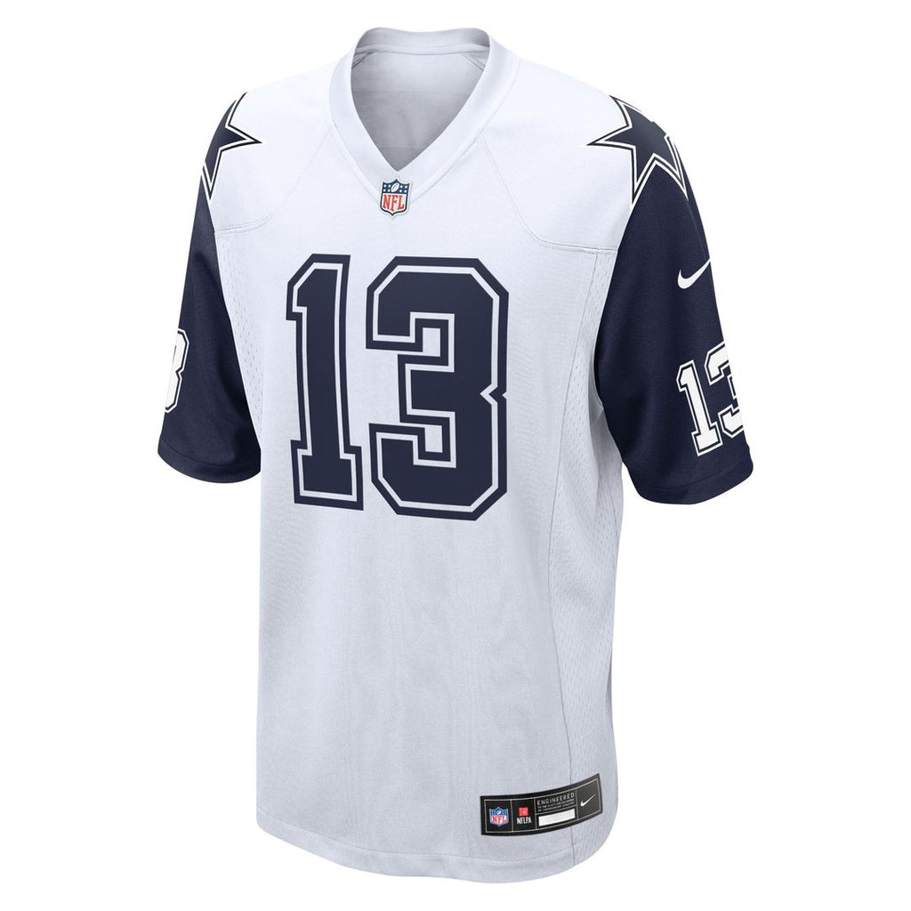 Men's Nike Dallas Cowboys Caleb Downs White Game Jersey Game NFL Jersey