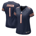 Women's Nike Chicago Bears Jaylon Johnson Navy Game NFL Jersey