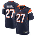 Men's Nike Denver Broncos J.K. Dobbins Navy Alternate Game NFL Jersey