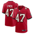 Men's Nike Tampa Bay Buccaneers John Lynch Red Retired Player Game NFL Jersey