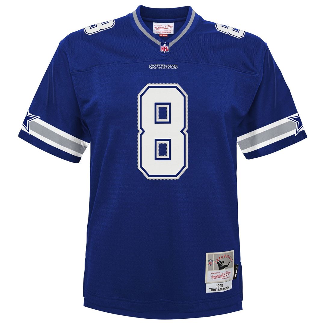 Preschool Mitchell & Ness Dallas Cowboys Troy Aikman Navy 1996 Retired Player Legacy NFL Jersey