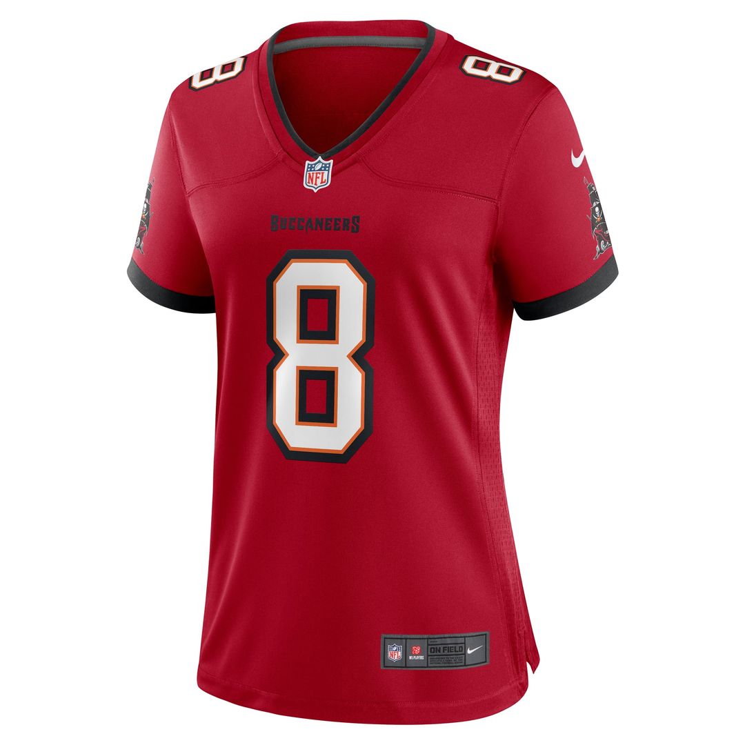 Women's Nike Tampa Bay Buccaneers SirVocea Dennis Red Game NFL Jersey