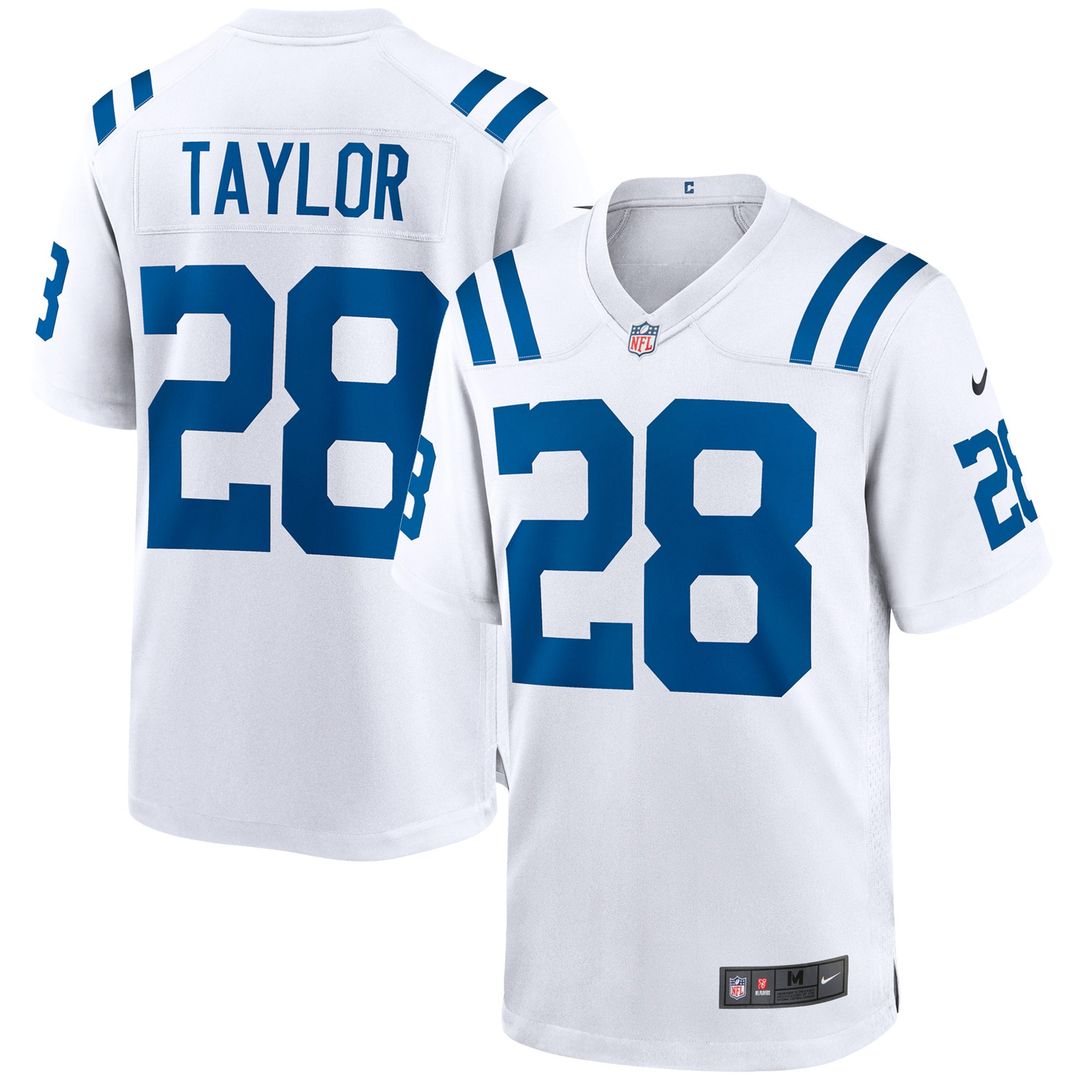 Men's Nike Indianapolis Colts Jonathan Taylor Royal Alternate Game NFL Jersey
