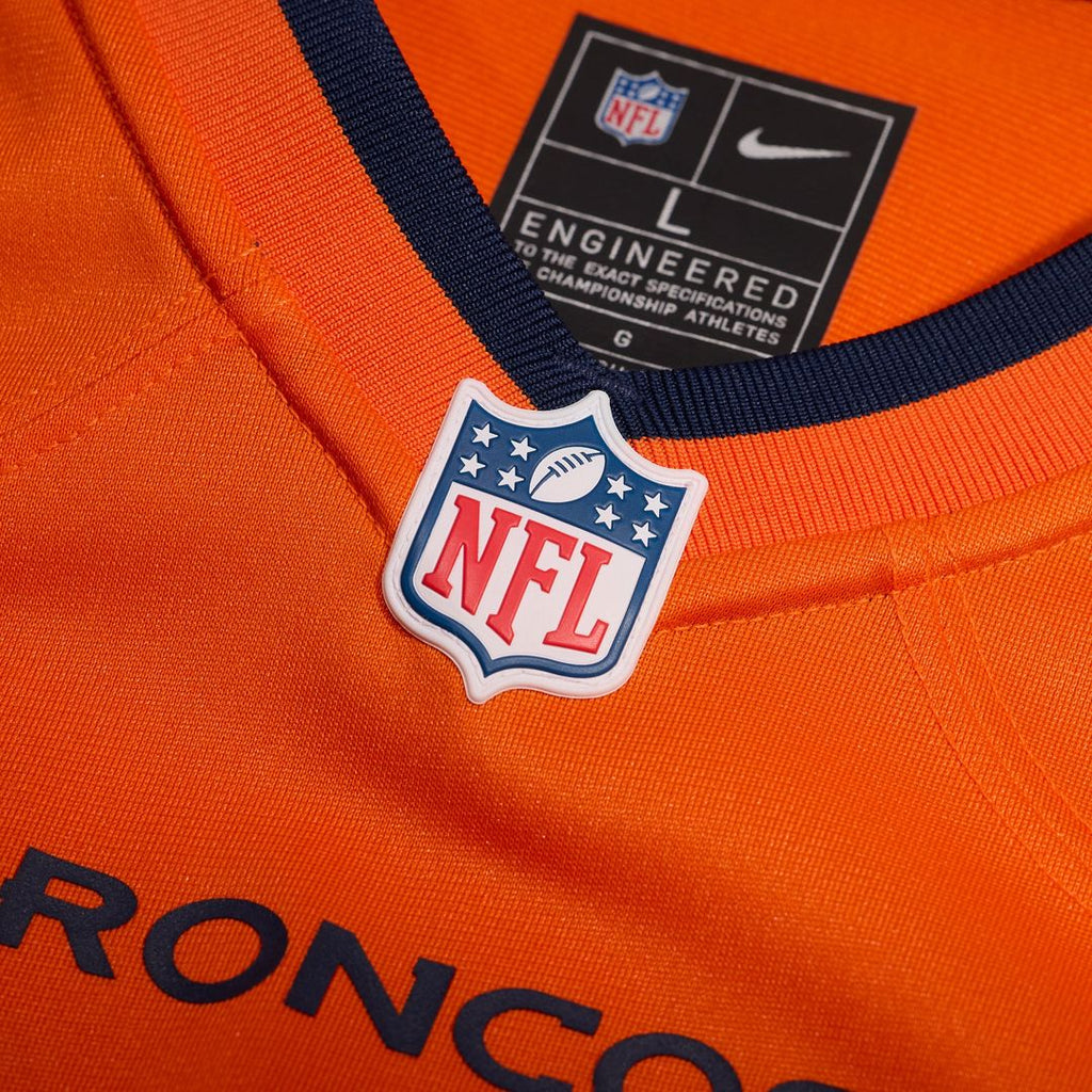 Men's Nike Denver Broncos Ben Powers Orange Team Game NFL Jersey