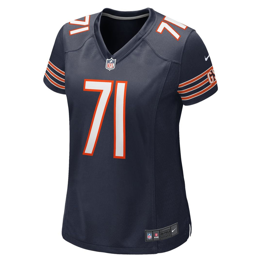 Women's Nike Chicago Bears Ryan Bates Navy Game NFL Jersey