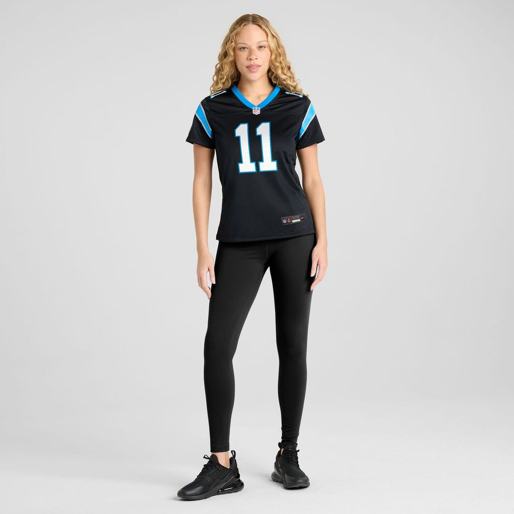 Women's Nike Carolina Panthers Nic Scourton Black Team Game NFL Jersey