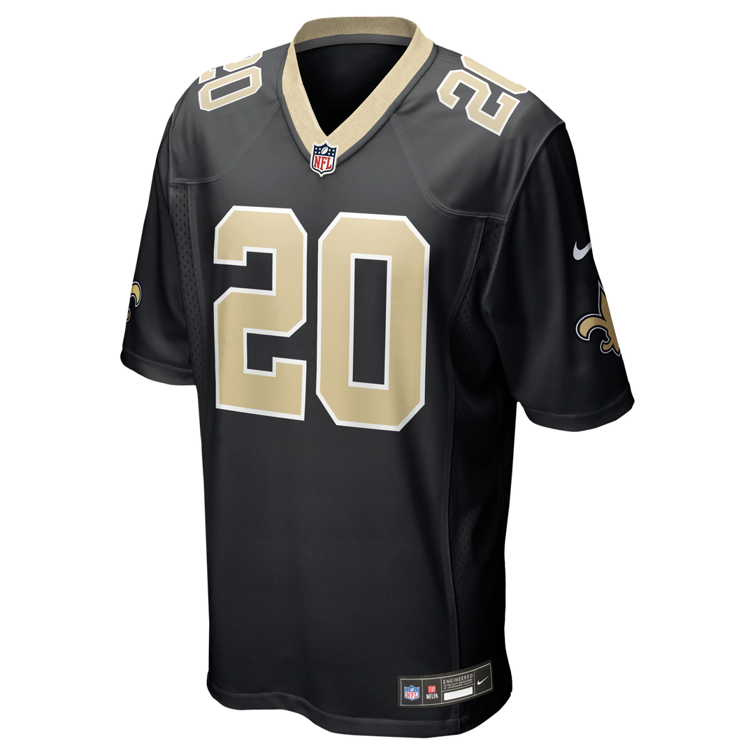 Men's Nike New Orleans Saints Pete Werner Black Game NFL Jersey