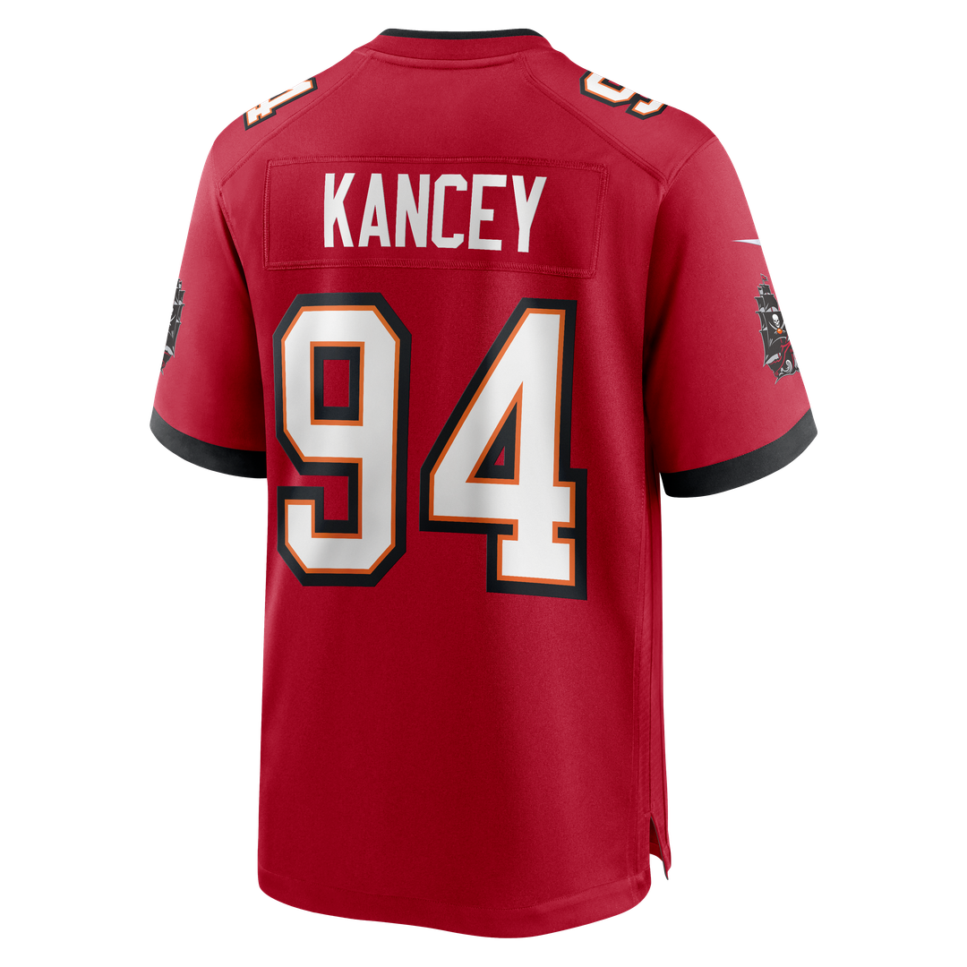 Men's Nike Tampa Bay Buccaneers Calijah Kancey Red Game NFL Jersey