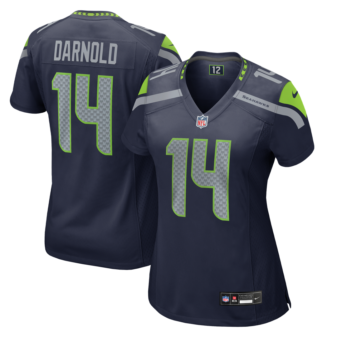 Women's Nike Seattle Seahawks Sam Darnold Royal Alternate Game NFL Jersey