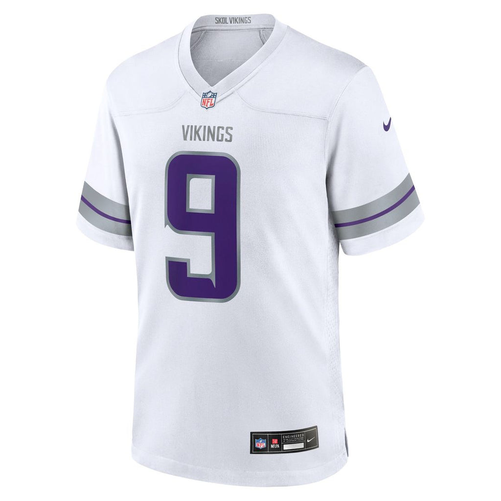Youth Nike Minnesota Vikings J.J. McCarthy White Game NFL Jersey