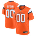 Men's Nike Denver Broncos Tyler Onyedim Orange Game NFL Jersey