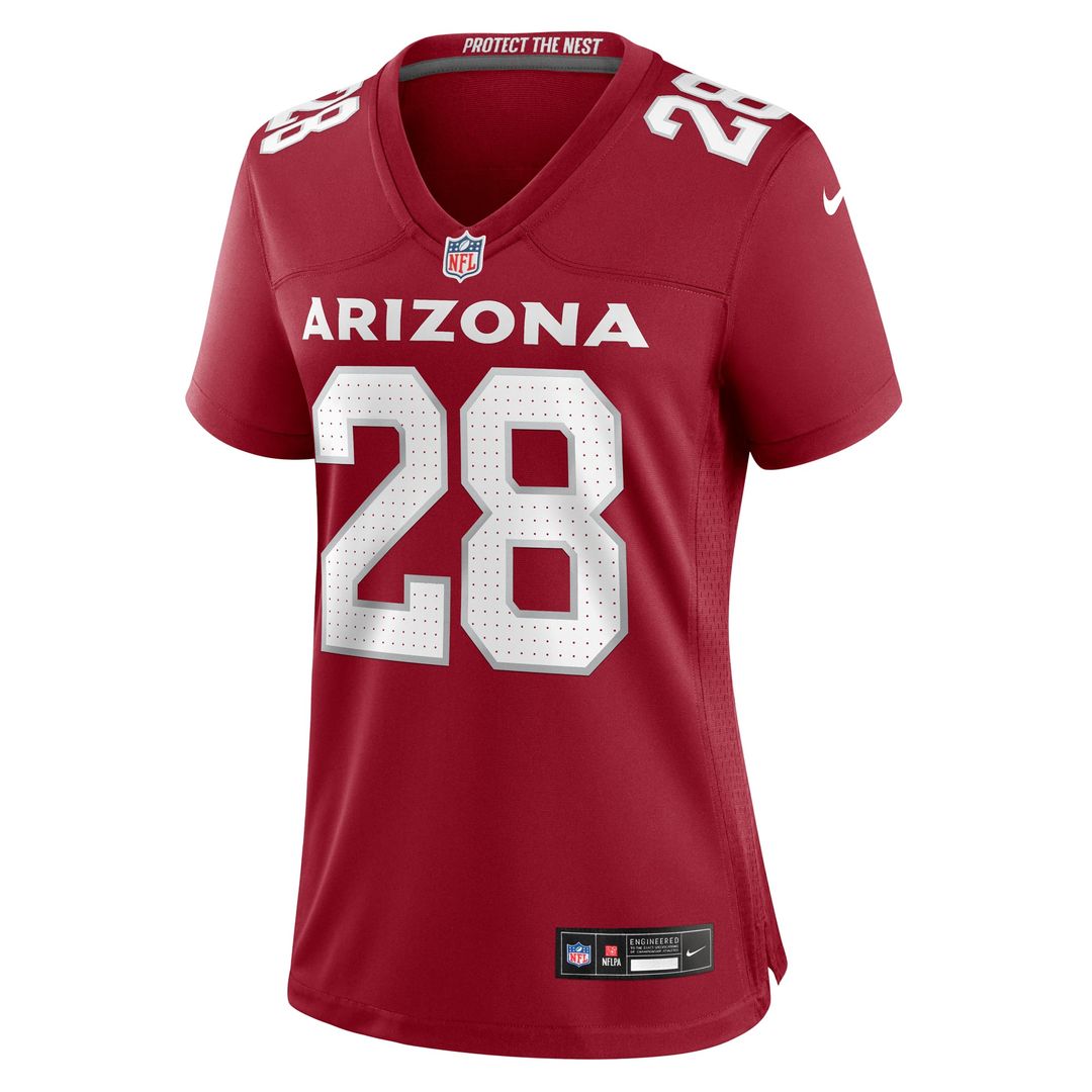 Women's Nike Arizona Cardinals Elijah Jones Cardinal Game NFL Jersey